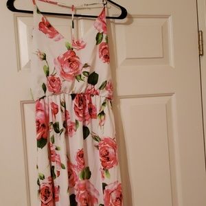 Lush Floral maxi dress